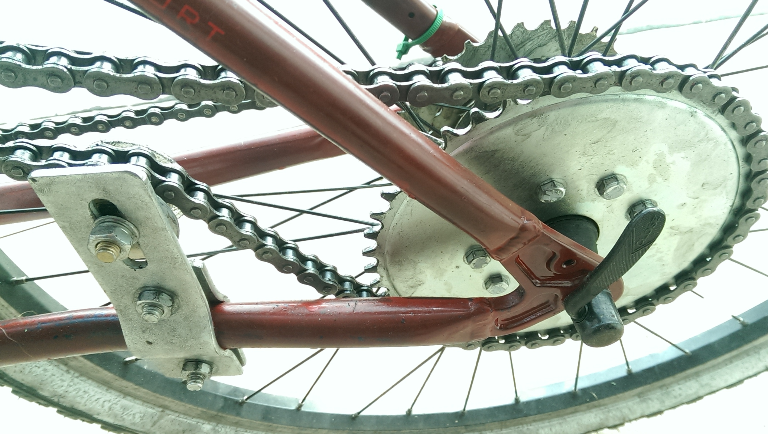 sprocket for motorized bicycle