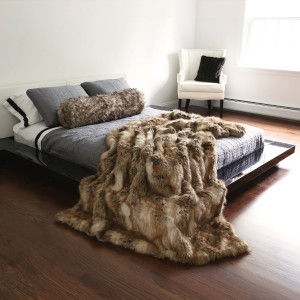 Faux Fur Throw Blanket